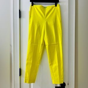 ***SOLD*** J. McLaughlin Side Zip Stretch Ankle Pant Size 2